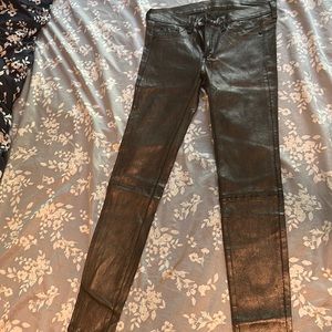 Rag & bone leather pants, seize 27